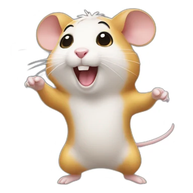 Dancing Hamster sticker