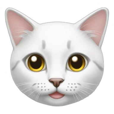whitecat sticker