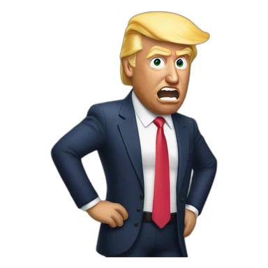 Donald Trump embarrassing sticker