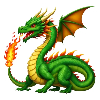 Three head dragon with one tail sticker