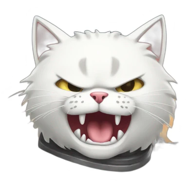 Battle cats crazed cats sticker