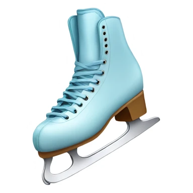 Ice skates sticker