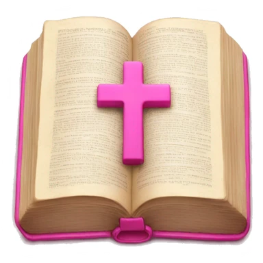 Pink Bible  sticker