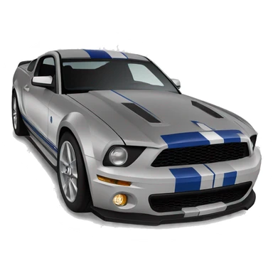 ford mustang GT 500 HE sticker