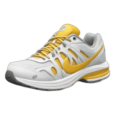 Running shoe sticker