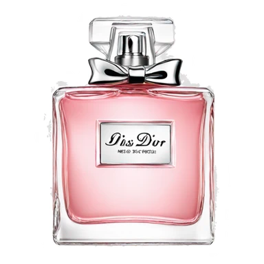 Miss dior perfume sticker