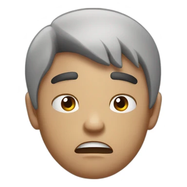 angry and tired and helpless Taro sticker