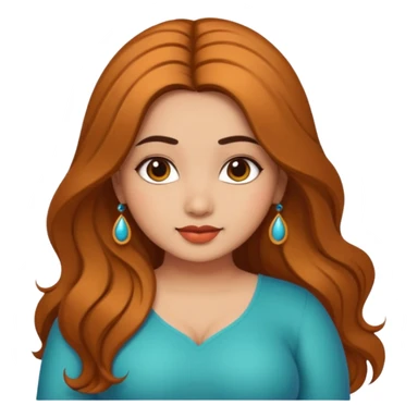 Indian curvy hair 25 years old girl sticker