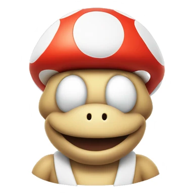 Toad Mario  sticker