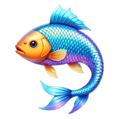 Balık kuyruğu sticker