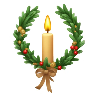 First advent wreath  sticker