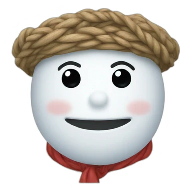 Bonhomme de neige sticker