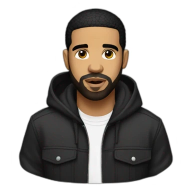 drake rapper sticker