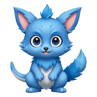 Cute cartoonic anime-Fantasy-Fakémon-creature (full body) sticker