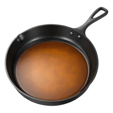 cast iron pan sticker