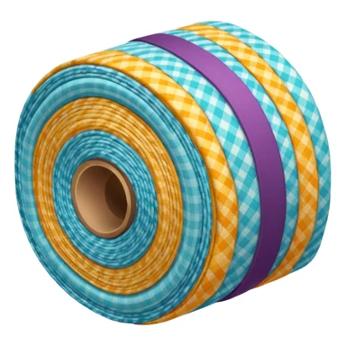fabric roll
 sticker