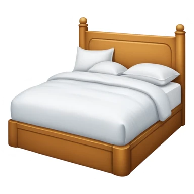 bed confortable sticker