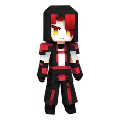 Kurosaki Ichigo minecraft style LIKE sticker