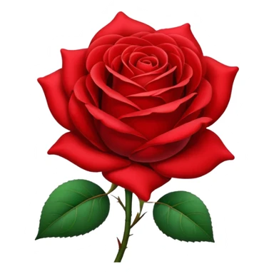 Çiçek gül sticker