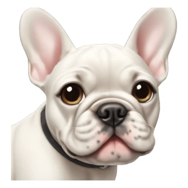 puppy french bulldog sticker