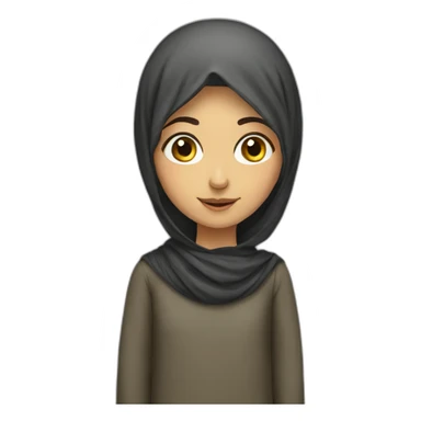 Syrian girl sticker
