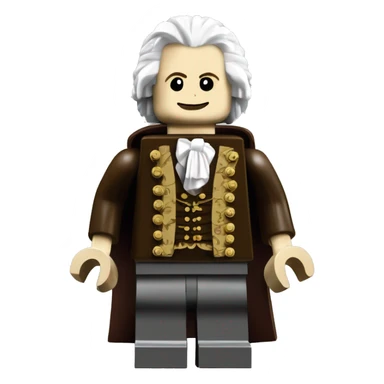Wolfgang Amadeus Mozart lego full body sticker