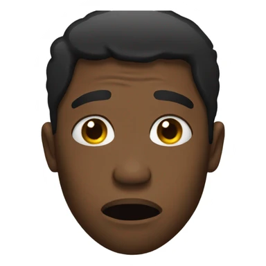 A black dude crying tears sticker