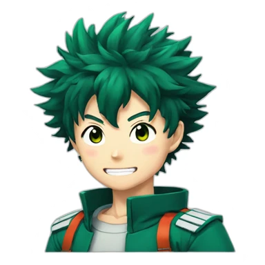Izuku midoriya sticker