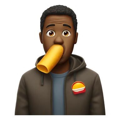 Hard Coughing in macdonalds sticker