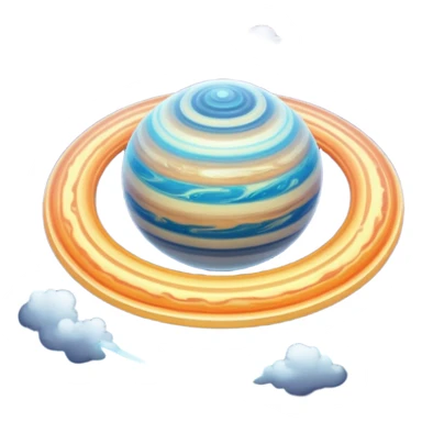 Ringed Planet sticker