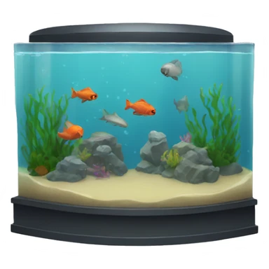 Aquarium sticker