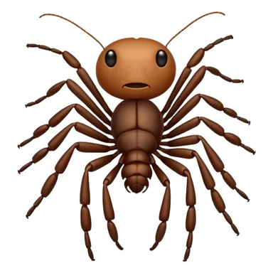Ant with dreads  sticker