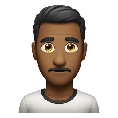 Side eye with raised eyebrow sticker