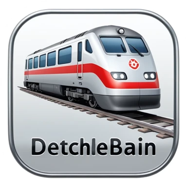 Deutsche Bahn logo sticker