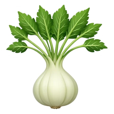 fennel with chopper leaves sticker