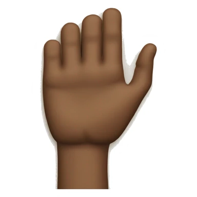 Hand knocking on wood sticker