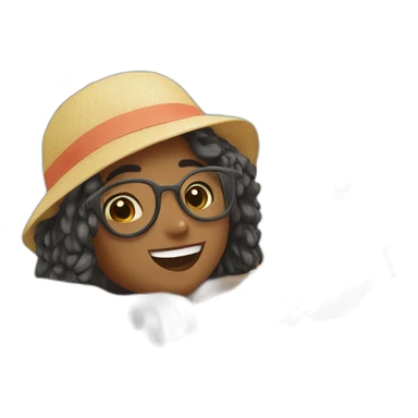 Summer holiday sticker