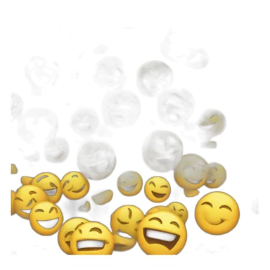 Smiley emoji hardcore laughing sticker