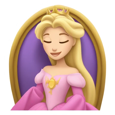 princess aurora sleeping beauty  sticker