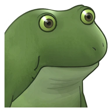 gigantic narcbot emoji style striding through a cityscape dwarfing skyscrapers casting a long shadow sticker