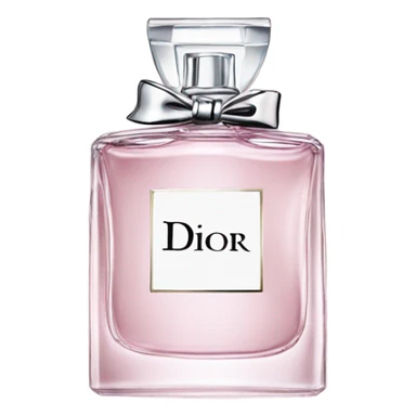Dior perfume bottle sticker