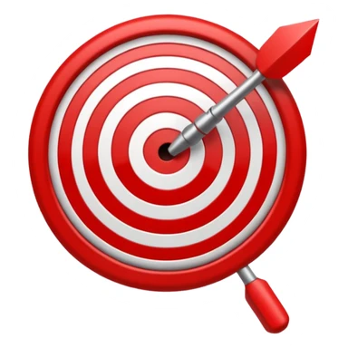 target with the word SEO inside sticker