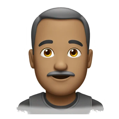 Homme blanc gros sticker