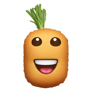 Chat mang croquettes sticker