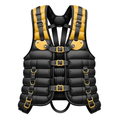 down jacket bondage sticker