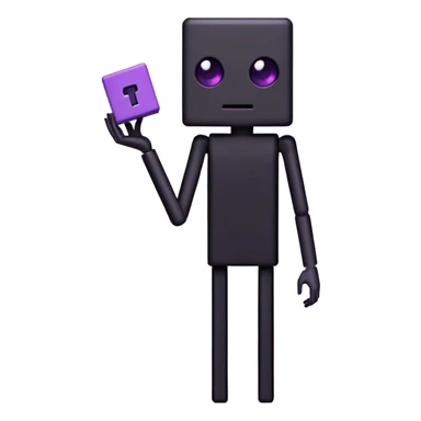 Minecraft Enderman sticker