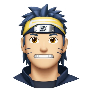 Naruto prevented iPad sticker