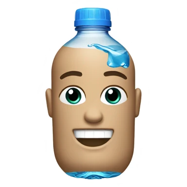 fiji water bottle  sticker