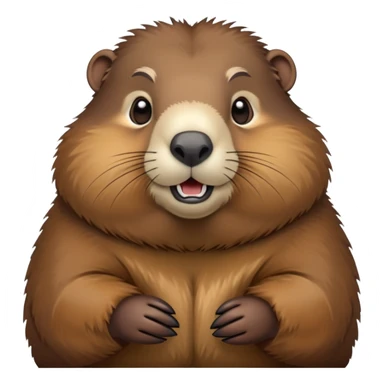 Very fat marmot sticker