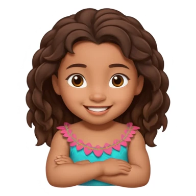 Baby Moana sticker